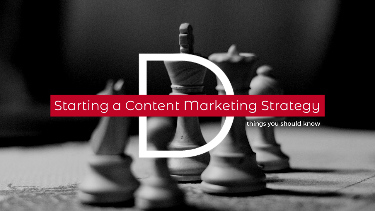 how to start content marketing strategy